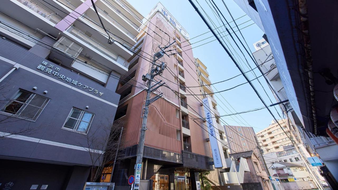 Toyoko Inn Yokohama Tsurumi Eki Higashi Guchi Kültér fotó